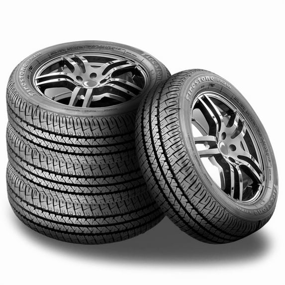 4 Firestone FR710 225/60R18 99T All Season Touring 65K Mi Warranty 520AB UTQG FS134037 / 225/60/18 / 2256018