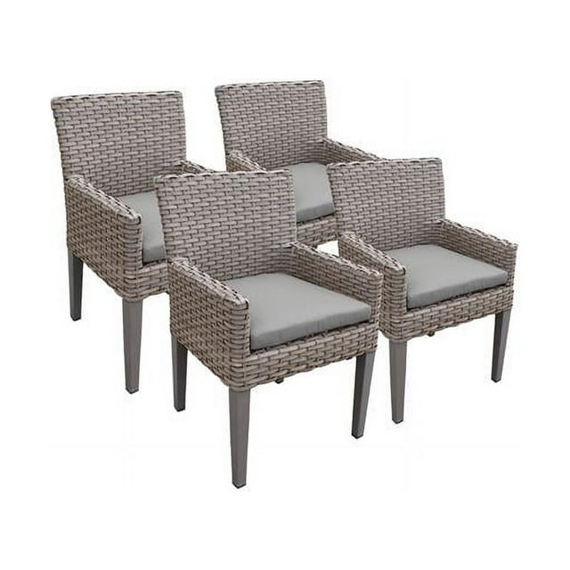 4 Florence Dining Chairs With Arms