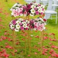 thumbnail image 1 of 4* Flower Display Frame Rack Metal Wedding Arch Backdrop Stand Party Venue Decor, 1 of 24
