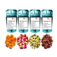 thumbnail image 1 of 4 Flower Tea Samplers, Decaffeinated, Included Chrysanthemum, Red Rose, Marigold, Rose Hips, 1 of 4