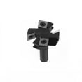 thumbnail image 1 of 4 Flutes CNC Spoilboard Surfacing Router Bit Slab Flattening Router Bit with 1" 1-1/2" 1-25/32" Cutting Diameter, 1 of 10