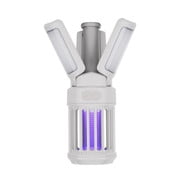 4 Fold Panel UV Camping Insect Attraction Light Multi Mode Hanging Tent Lantern with Portable Hook