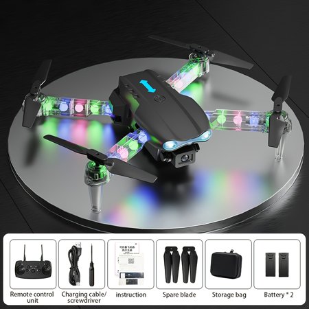 4 Foldable Long-Range Quadcopters (E88Pro/E99Flash/H8/H14) - Beginner-Friendly Flying Drones with 360° Obstacle Avoidance, HD Camera, Gesture Photography, One-Button Start/Return/Roll