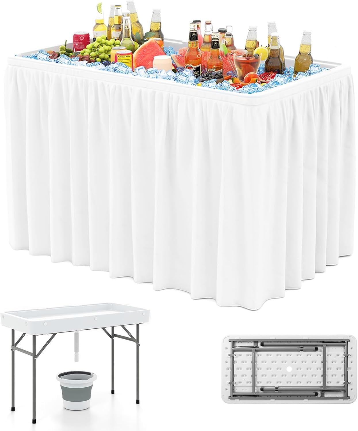 Ice Table Fill And Chill Table Rental Near Me Buffet Fill And