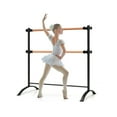 thumbnail image 1 of 4 Foot Portable Freestanding Double Ballet Barre, 1 of 8