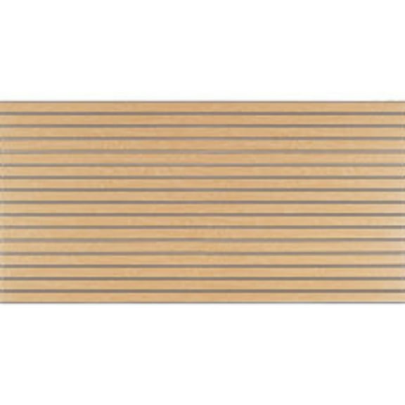 4 Foot x 8 Foot Horizontal Maple Slatwall Panel With Metal Inserts- Horizontal Maple Slat Wall Slatwall Panel with Metal Inserts - Multi-Purpose Garage Wall Panels for Storage and Organization