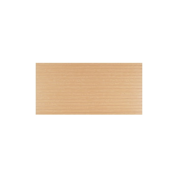 4 Foot x 8 Foot Horizontal Maple Slatwall Panel - Slat Wall Paneling - Horizontal Slat Wall for Garage Storage Home Organization Retail Display - Durable Slatwall Panel for Tools and Accessories