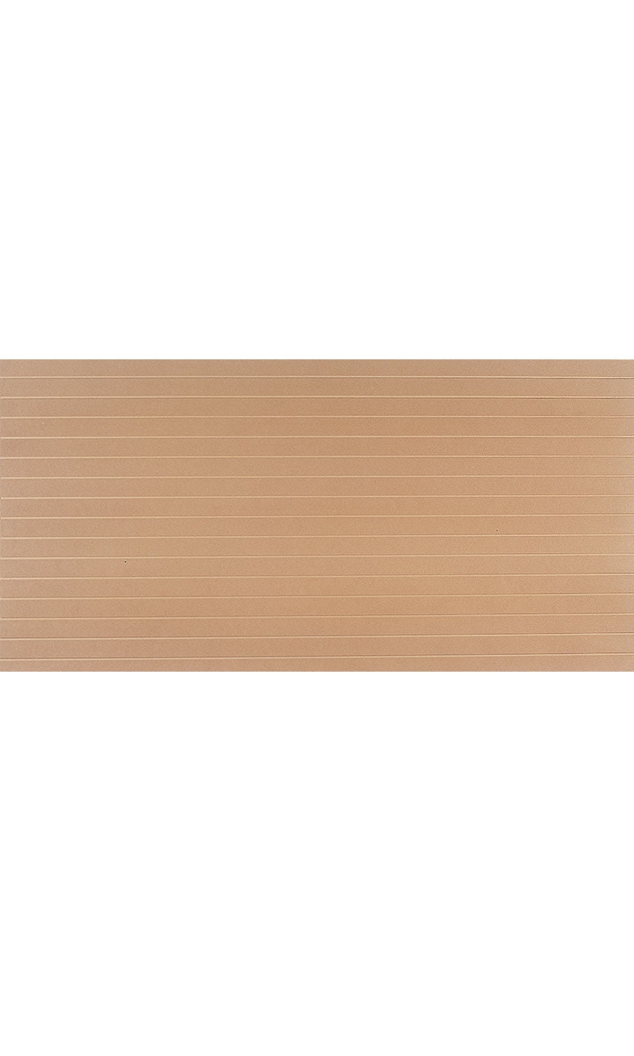 Large Beige Recycled Paint Ready Slatwall Panel