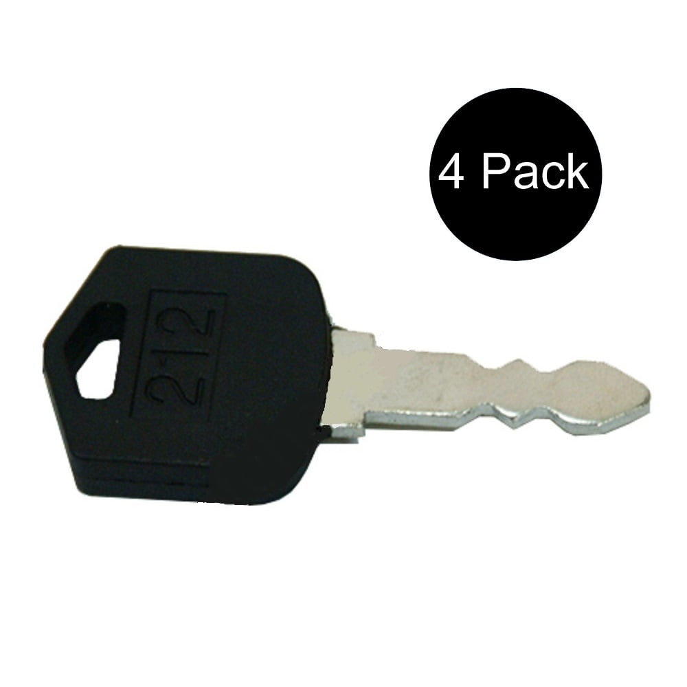 (4) Fork Lift Ignition Start Starter Keys 212 Daewoo Doosan Forklift