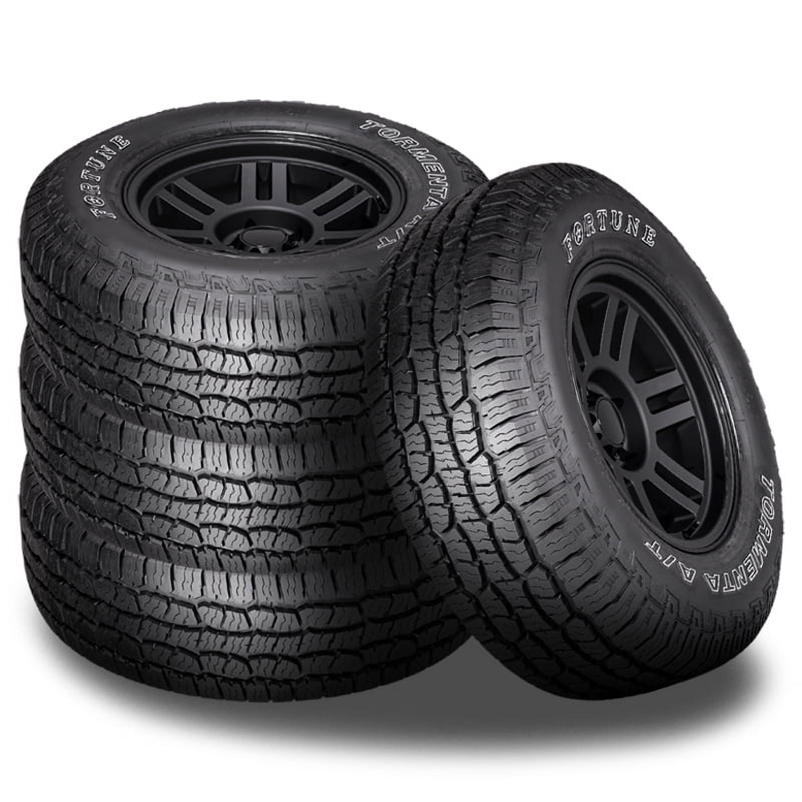 4 Fortune Tormenta AT OWL 31x10.5x15 109S All Terrain 45K Mileage Warranty 6 PLY 9265030305 / 31/10.5/15 / 3110.515