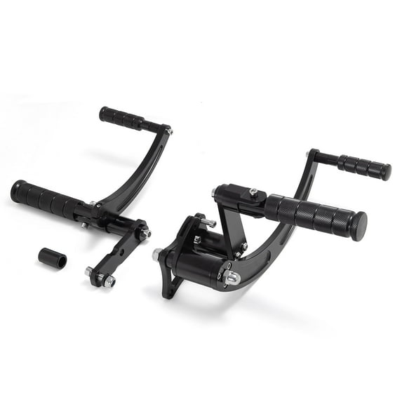 4" Forward Controls Foot Pegs Footpegs For Harley Road King FLHR Classic FLHRC Police FLHP Street Glide FLHX Special FLHXS CVO FLHXSE 2009-2020 2010 2011 2012 2013 2014 2015 2016 2017 18 19 Aluminum