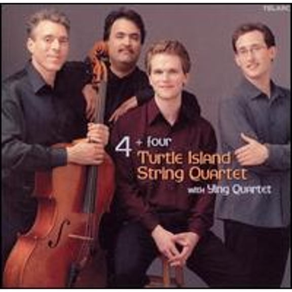 Pre-Owned Turtle Island String Quartet With Ying Quartet - 4 + Four (CD) (VG+)