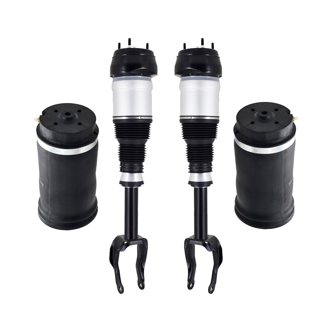 Set of 4 Front Air Suspension Spring Strut-Rear Air Suspension Spring ...