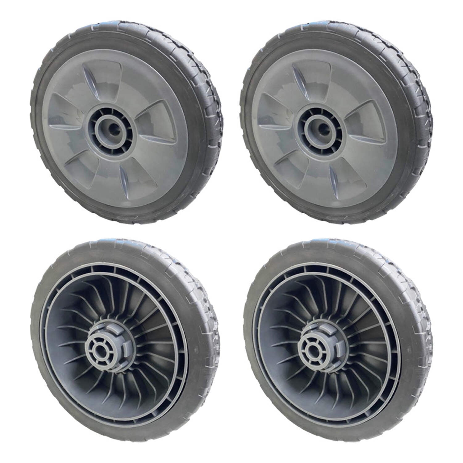 (4) Front Lawn Mower Wheels 44710-VL0-T00ZA For Honda HRR and HRS