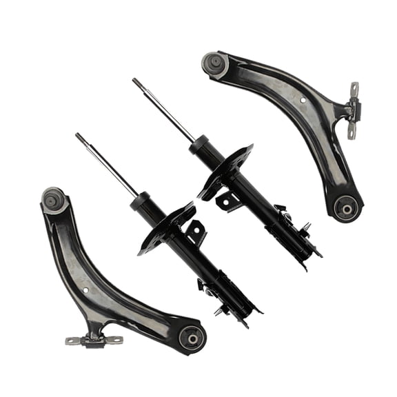 PM Auto Set of 4 Front Lower Control Arm Ball Joint-Suspension Strut Assembly For 2008-2012 Nissan Rogue