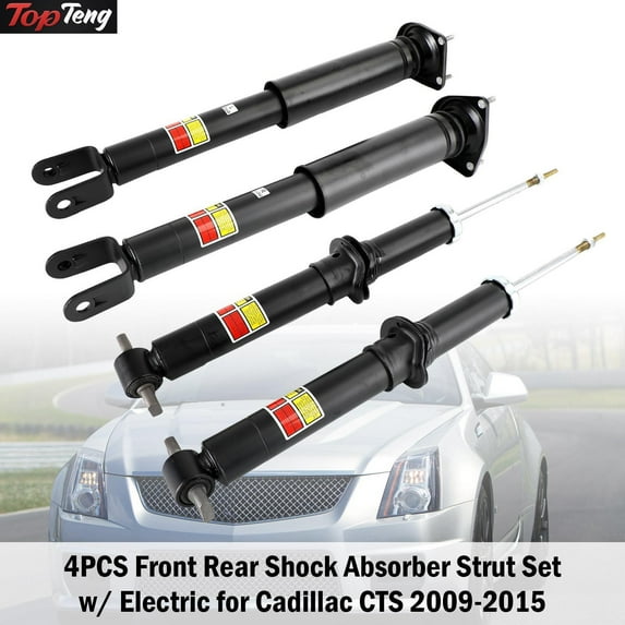 4* Front Rear Shock Absorber Strut Set w/ Electric for Cadillac CTS 2009-2015