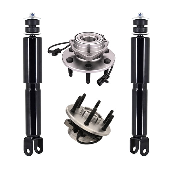 4 Front Shock Absorber-Wheel Hub For 2000-2006 Chevy Suburban 1500 Exc. Z55 Autoride Susp.