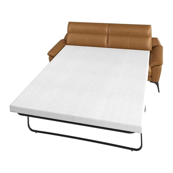 4" Full Sofa Bed Mattress Replacement, Certified Memory Foam Mattress Topper, Pressure-Relieving, Ultra-Soft and Washable Cover (Sofa Not Included), 72"*52" Full