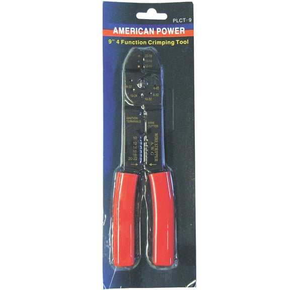 4 Function 9" Crimping Tool for Electrical Systems