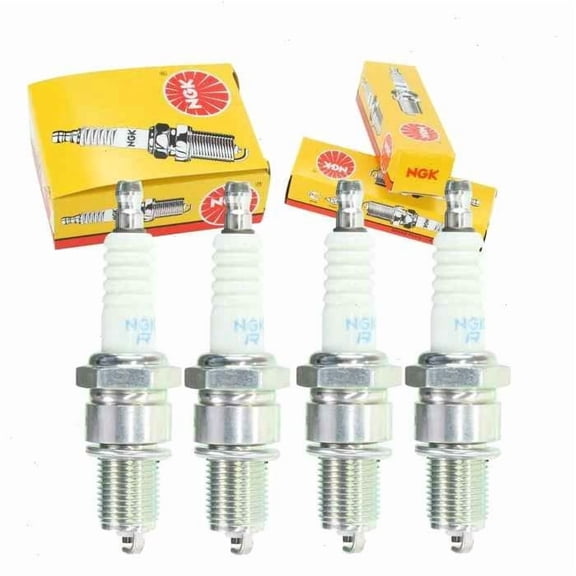 4 GENUINE NGK SPARK PLUGS BPR5ES 7734 SMALL ENGINE STANDARD PLUG 4006