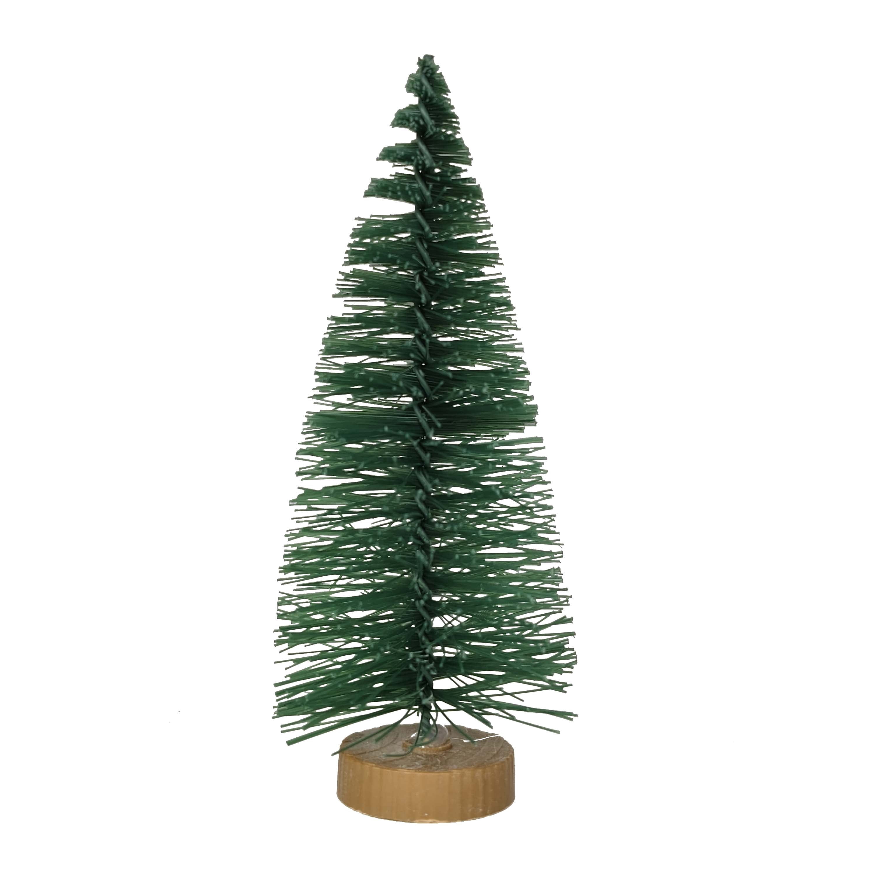 Christmas Village Pine Tree, Green, 4", by Holiday Time