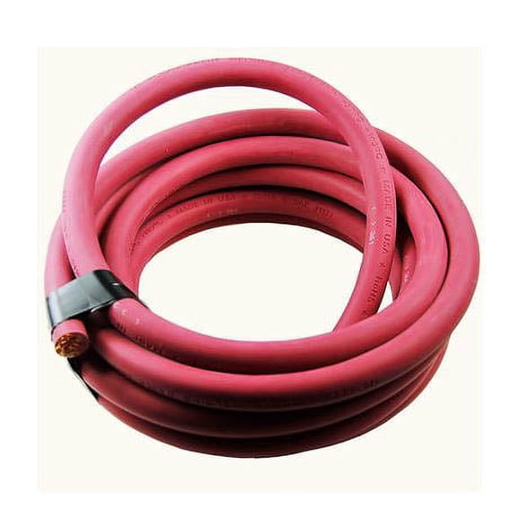 4 Ga. Red Welding Cable - (price per 10 feet)