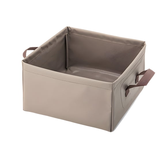 4 Gal Portable Bucket Lightweight Waterproof Folding Water Container for Outdoor Traveling Hiking Fishing Car Washing Gardening Camping