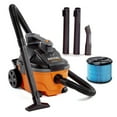 thumbnail image 1 of 4 Gallon 5.0 Peak HP Portable Shop Vac Wet Dry Vacuum with Fine Dust Filter, Locking Hose and Accessories, 1 of 8