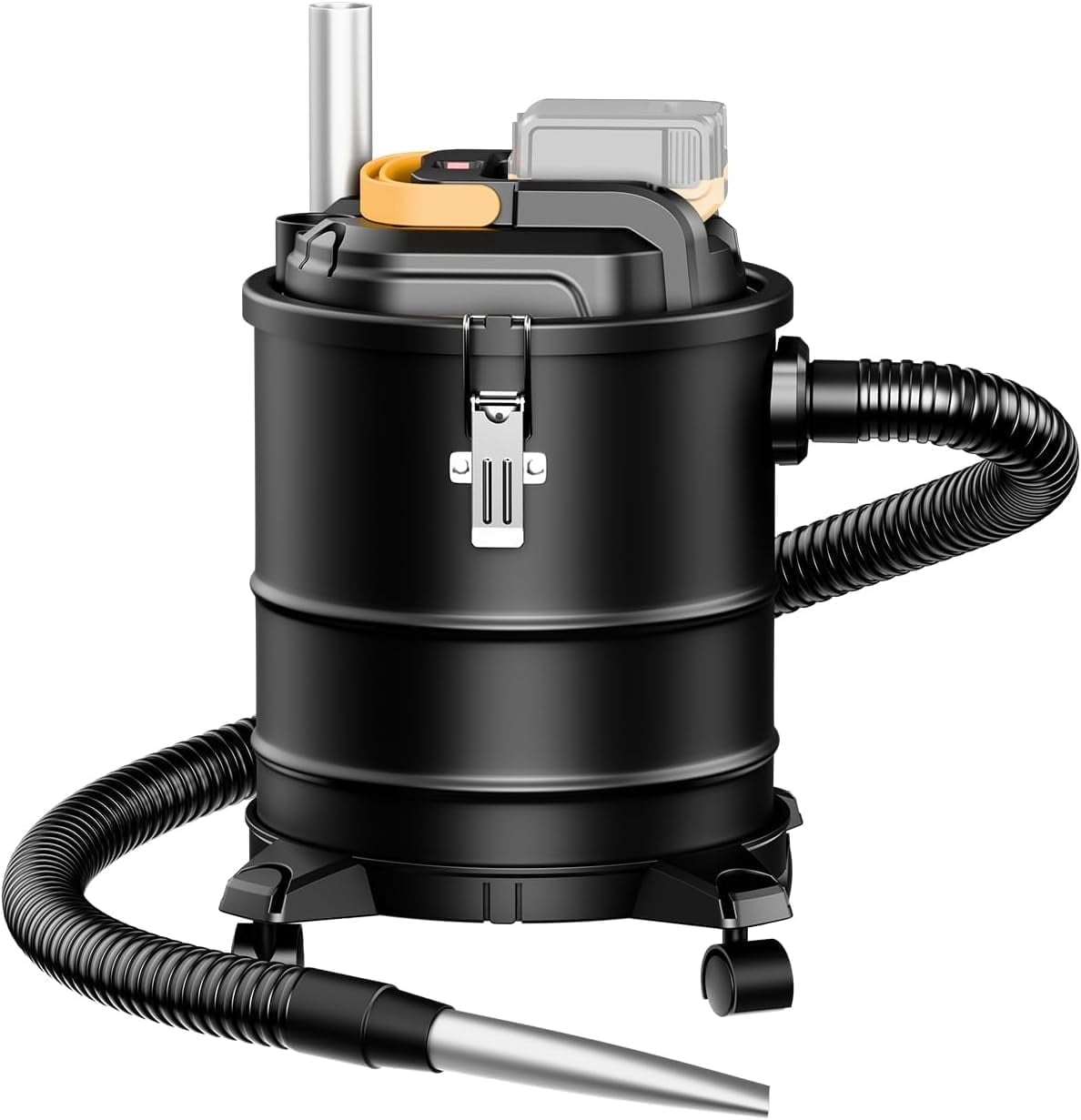 20V Cordless 4 Gallon Ash Vacuum Cleaner, for Dewalt 20V Max Battery, Portable Bbq Fireplace Vacuum (Bare Tool)