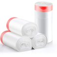 thumbnail image 1 of 4 Gallon Drawstring Garbage Bags, 192 Count, Extra Thick Plastic for Home Use, 1 of 7