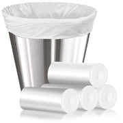 4 Gallon Small Trash Bag -220 Count 15 Liter -Unscented Mini 4 Gallon Garbage Bags for Bathroom, Kitchen, Bedroom