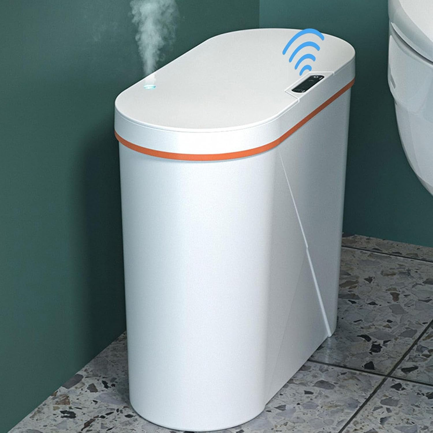 4 Gallon Touchless Automatic Motion Sensor Trash Can with Essential Oil ...