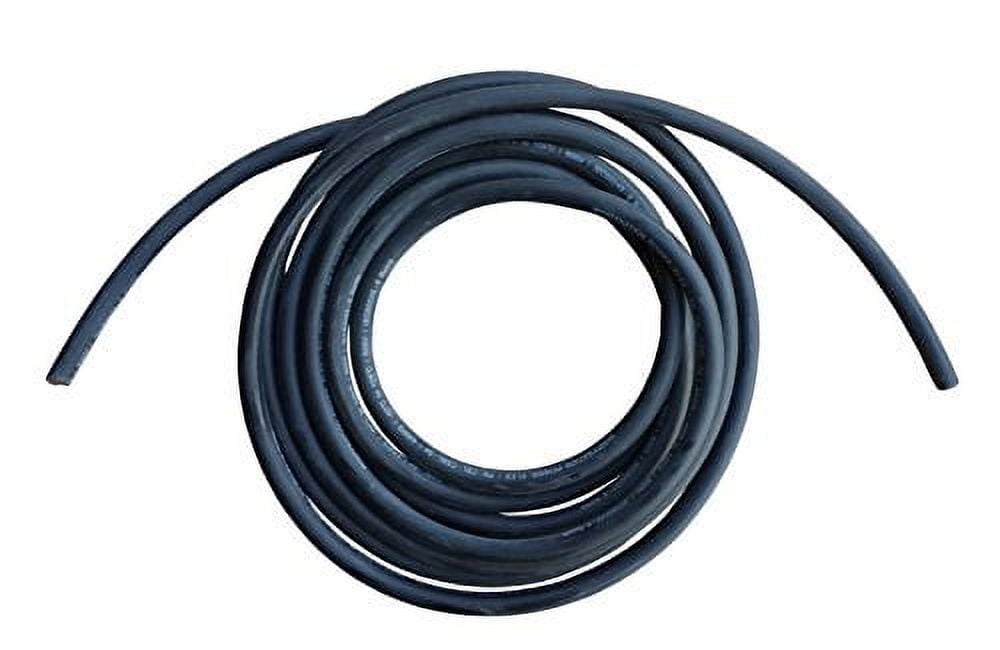 4 Gauge 4 AWG 10 Feet Black Welding Battery Pure Copper Flexible Cable