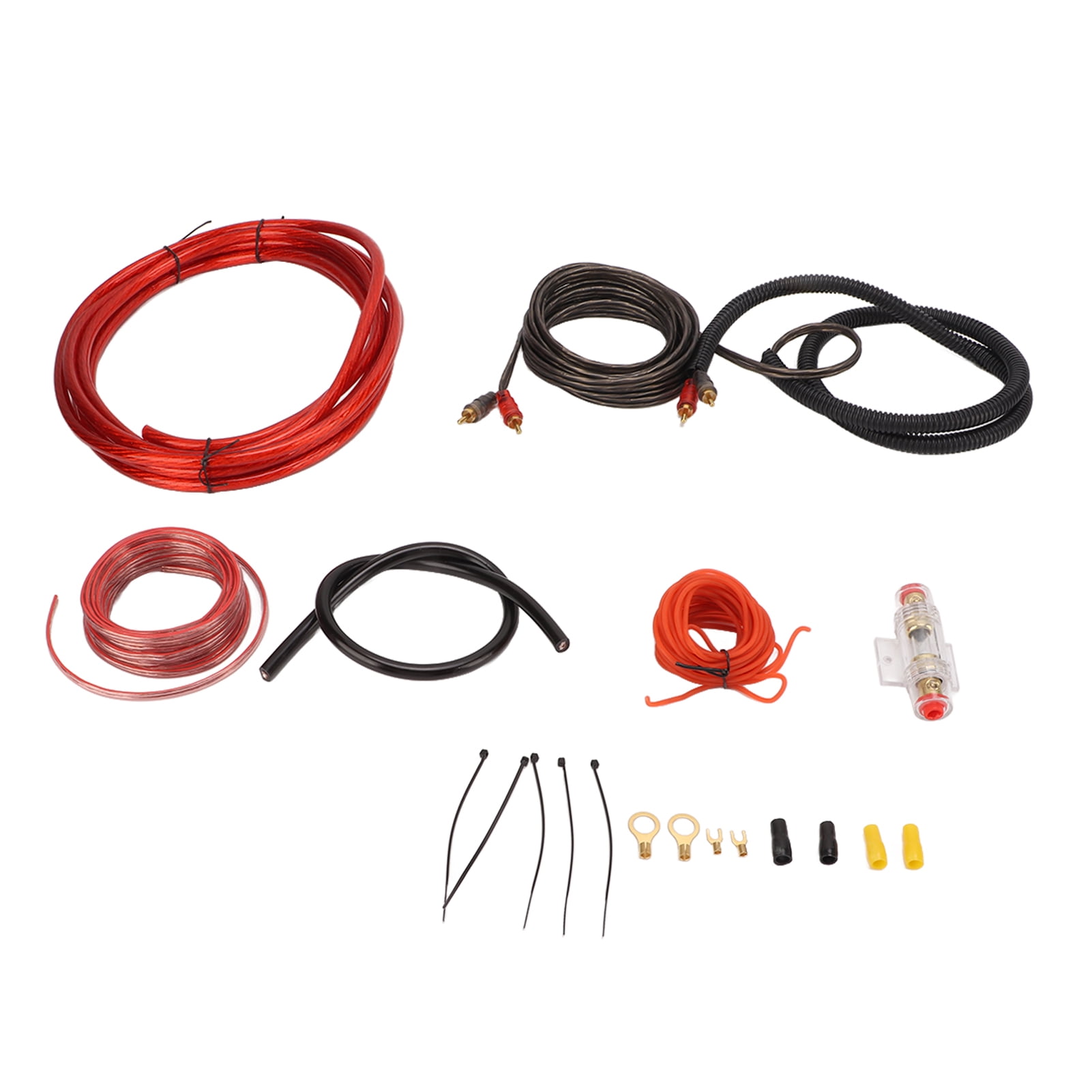 4 Gauge Car Audio Amplifier Installation Wiring Kit for Subwoofer
