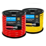 4 Gauge Primary Boat Cable - 16 ft Marine Grade Wire Tinned Oxygen-Free Copper - 4 AWG UL 1426 Standard PVC Wire for Boat, Automotive, Speakers, Camper & Trailers