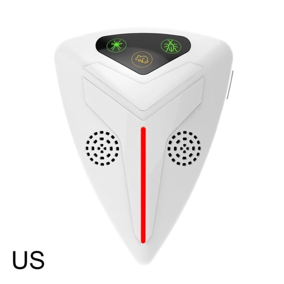 4 Gear Dual Speaker Ultrasonic Rat Repeller High Power Variable Frequency Rodent Deterrent Indoor Mouse Repellent
