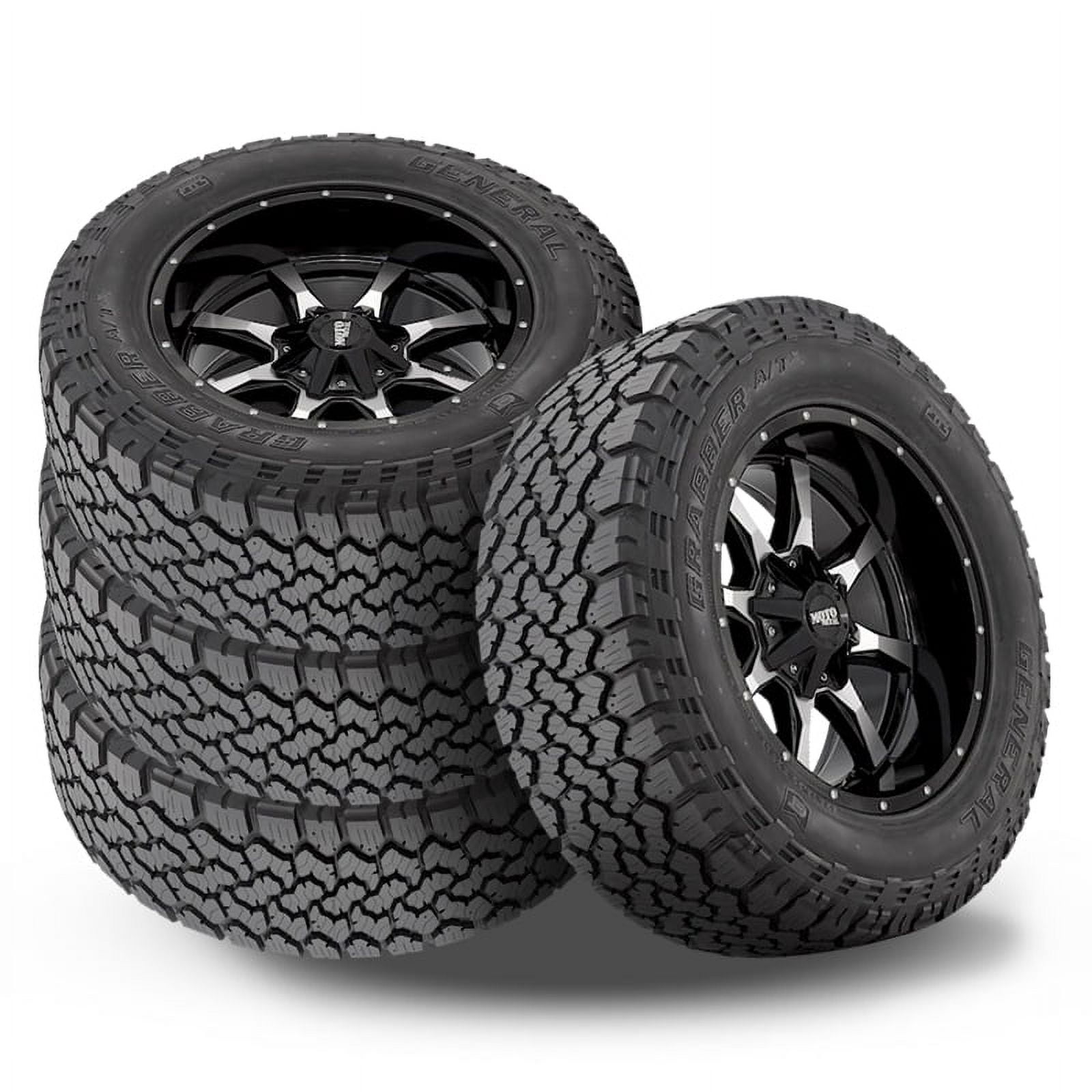 4 General GRABBER A/TX AllSeason Truck Tires 35x12.5x20 for Rough