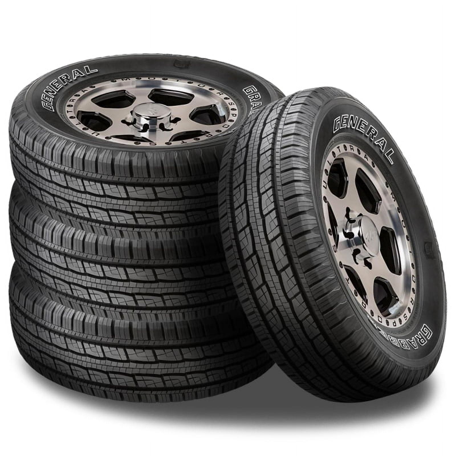 4 General Grabber HTS60 OWL 255/70R18 113T All Season 680AB 65K Mi Warranty SUV 4504870000 / 255/70/18 / 2557018