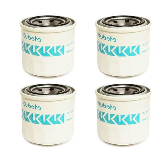 (4) Genuine OEM Kubota Engine Oil Filter 70000-15241 HH150-32094 70000-74034