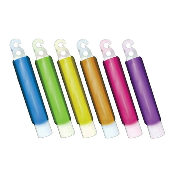 4" Glow Sticks, Orange, 10pk