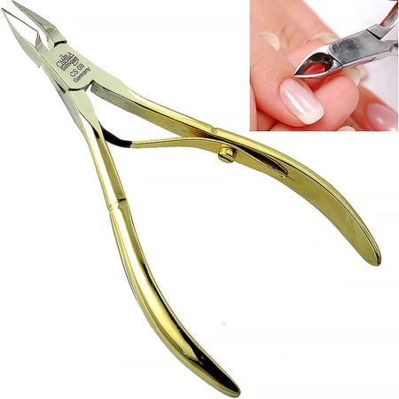 4" Gold Plated Cuticle Cutter - 9mm Blade