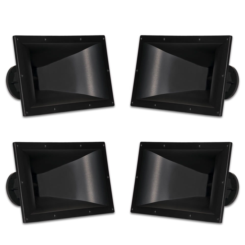 4 Goldwood Sound GM-450PB Heavy Duty ABS Directivity Horns 2" Throat High Frequency