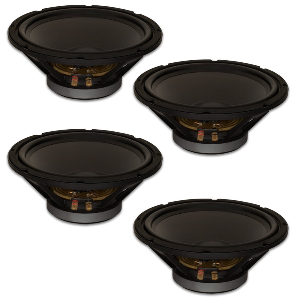 4 Goldwood Sound GW-12PC-4 Heavy Duty 4ohm 12" Woofers 450 Watts each Replacement Speakers