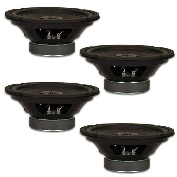 4 Goldwood Sound GW-8004/8 Two Way 8" Woofers with Tweeters 50 Watt each 8ohm Speakers