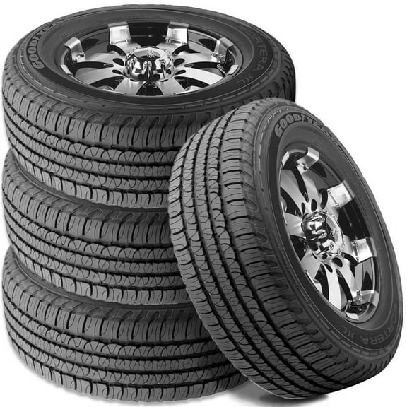 4 Goodyear Fortera HL P 245/65R17 105T Tires, All Season, M+S, SUV, 60K MILE 151284203 / 245/65/17 / 2456517