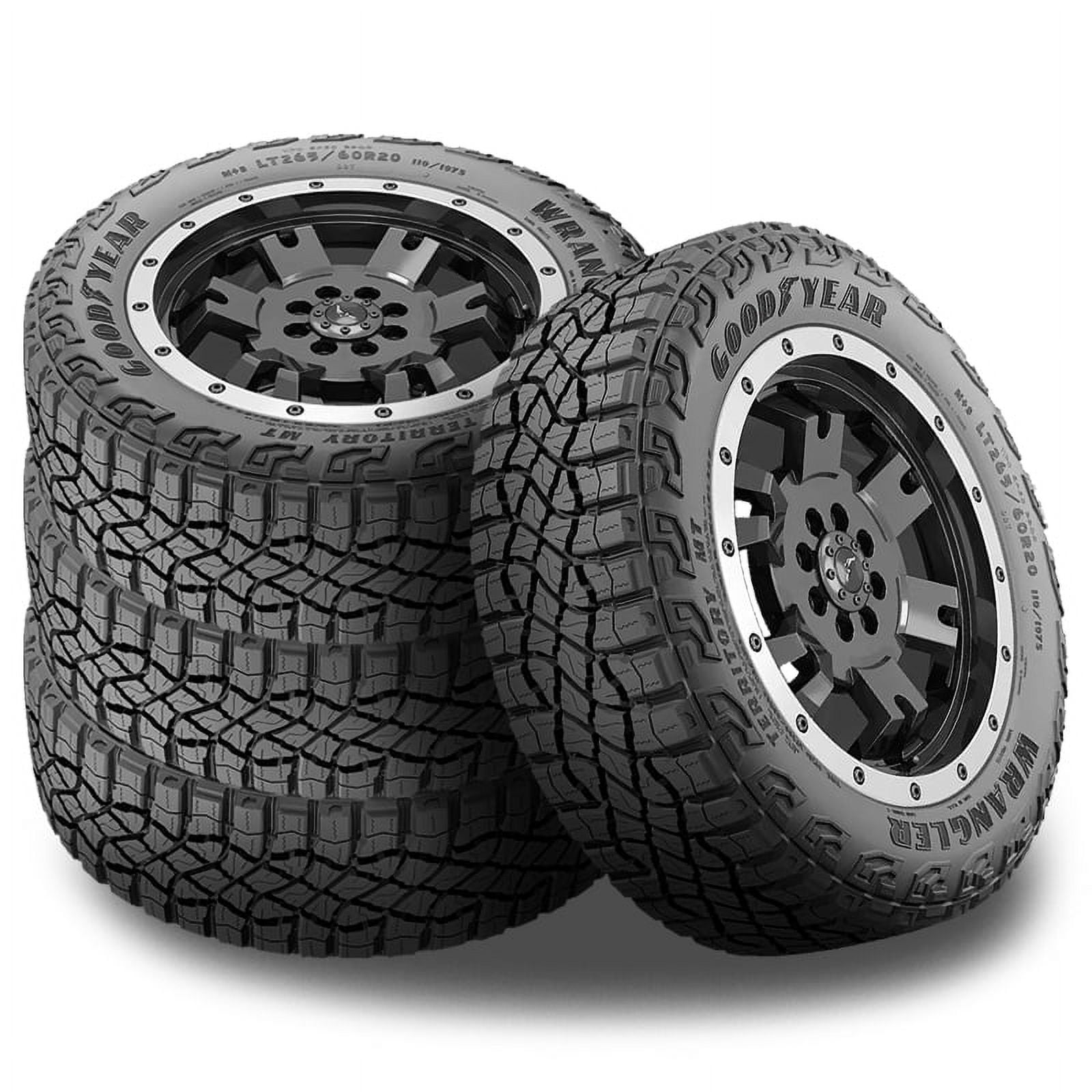 Goodyear Wrangler Territory MT 265/60R20 110S 6Ply OffRoad Mud Tires for Trucks and SUVs