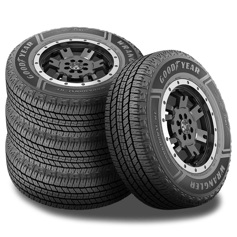 Goodyear Wrangler Workhorse HT 235/75R17 109T All Season 60K MILEAGE Warranty 116082632 / 235/75/17 / 2357517