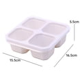 thumbnail image 1 of 4 Grid Snack Containers Reusable Meal Prep Lunch Containers Portable for Kids and Adults Home Snack Storage Bottles Kitchen Tool, 1 of 9