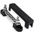 thumbnail image 1 of 4" Ground Power Distribution Terminal Block Battery Bus Bar - Max 300V AC/48V DC, 1 of 8