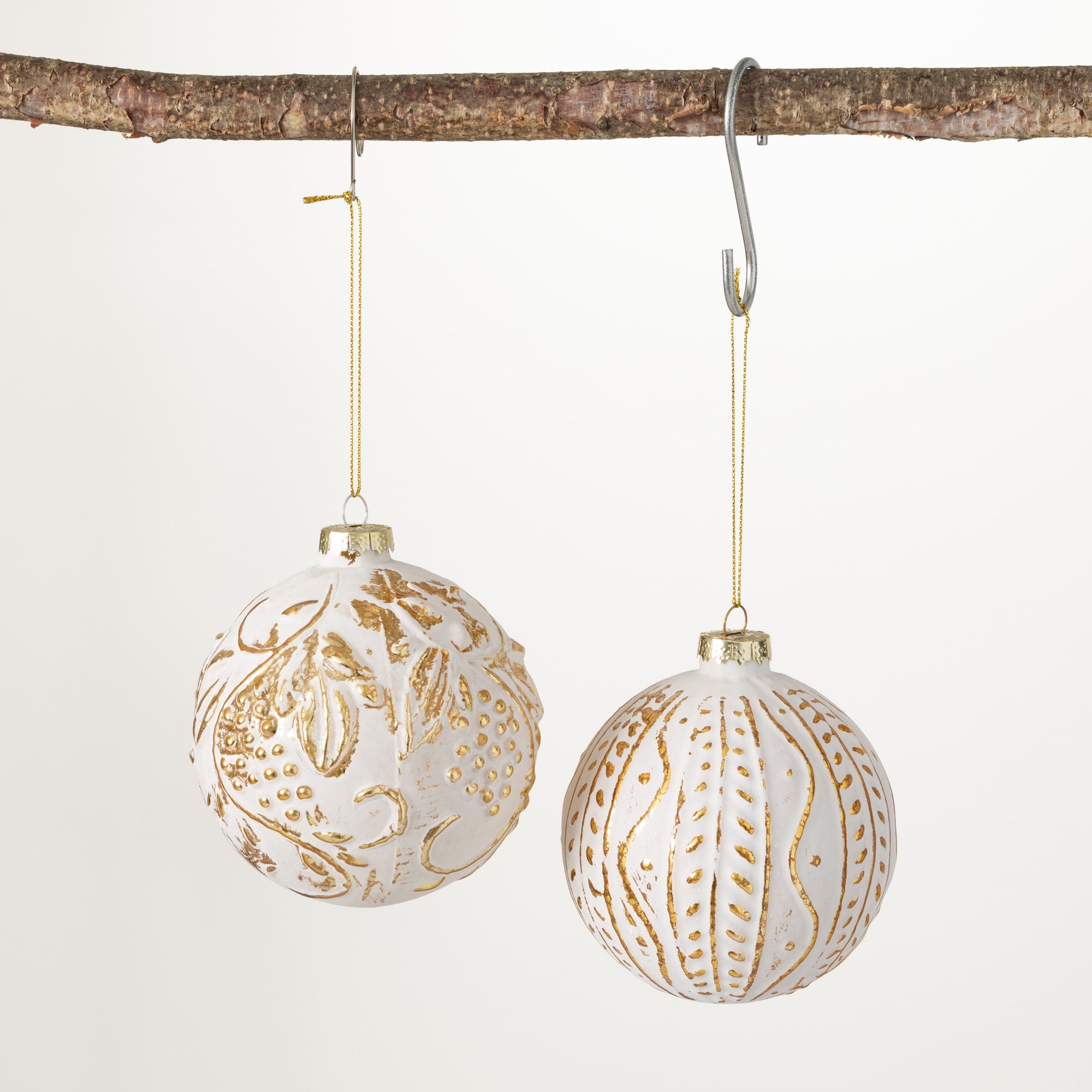 White Christmas Ornaments Walmart 